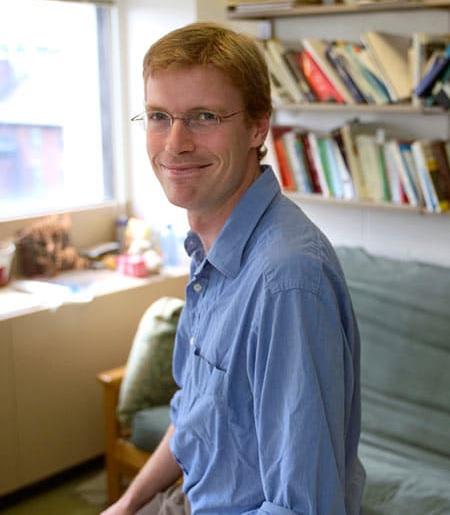 Portrait of physicist Erich Mueller